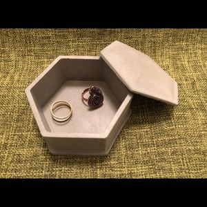 Modern Hexagon Trinket Box